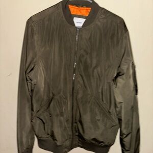Old Navy Dark Green Bomber Jacket